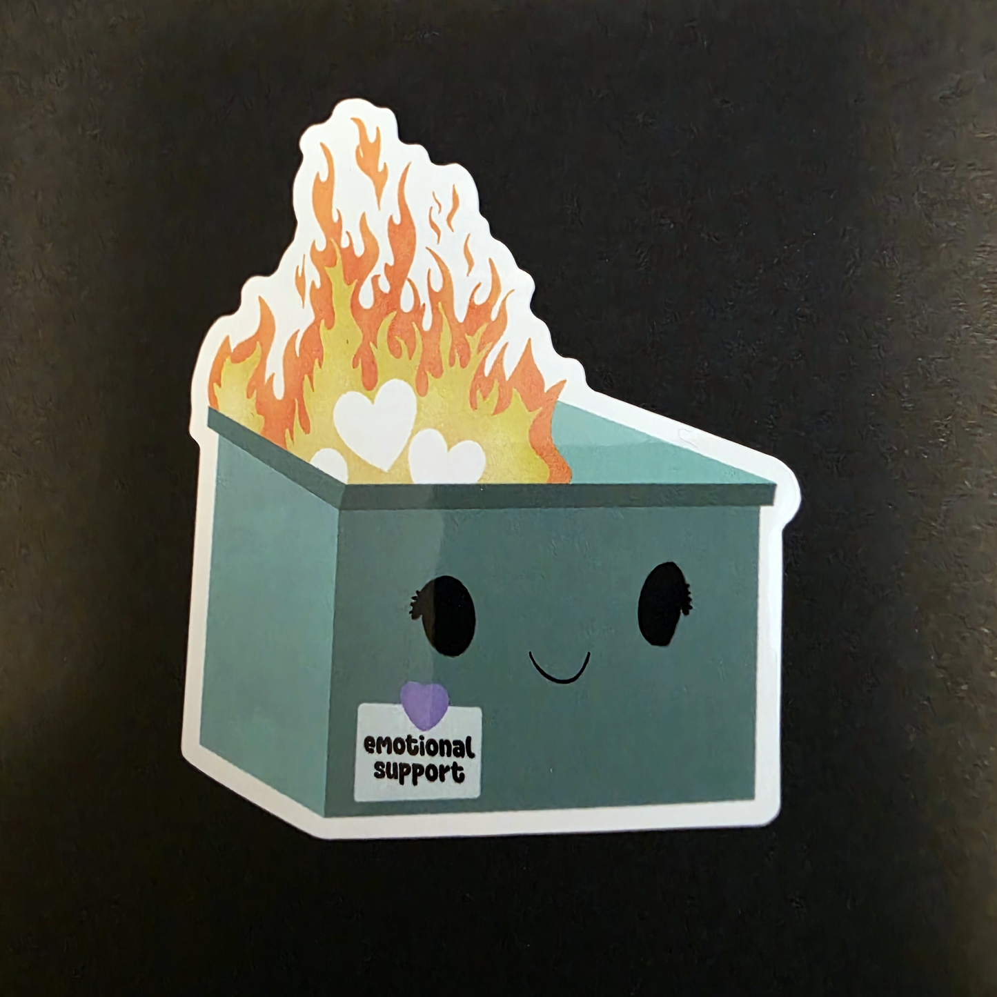 Emotional Support Dumpster Fire