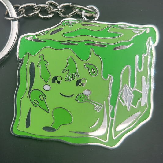 Hard Enamel Keychain - Gelatinous Cute