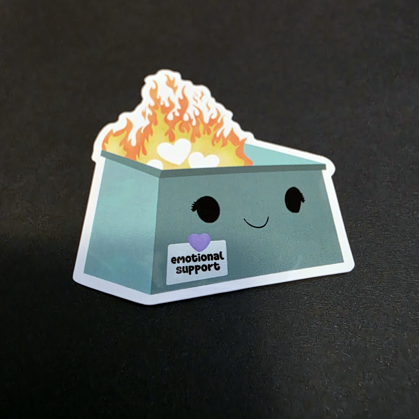 Emotional Support Dumpster Fire