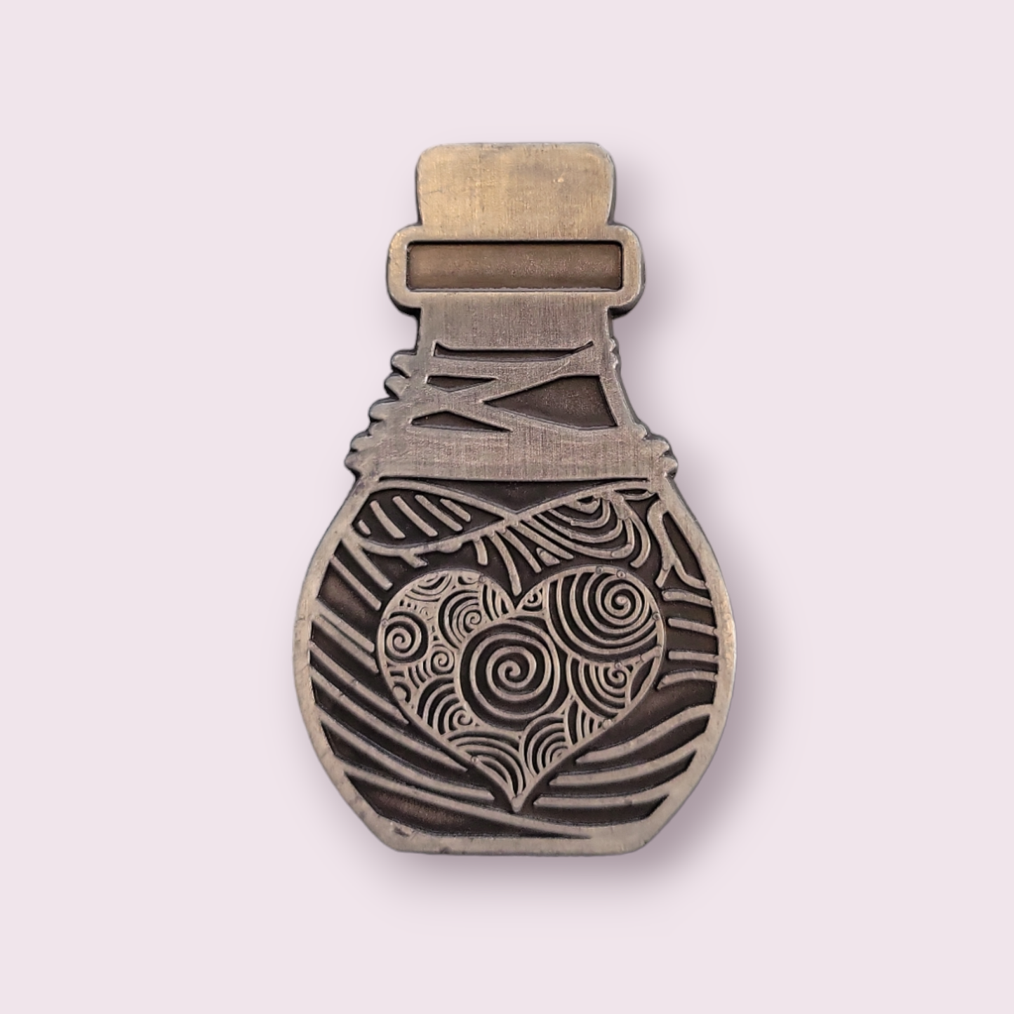 Solid Metal D2 Coin - Potion Bottle