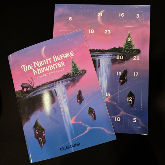 Dice Advent Calendar & 24 Day Adventure Book ($130 value)