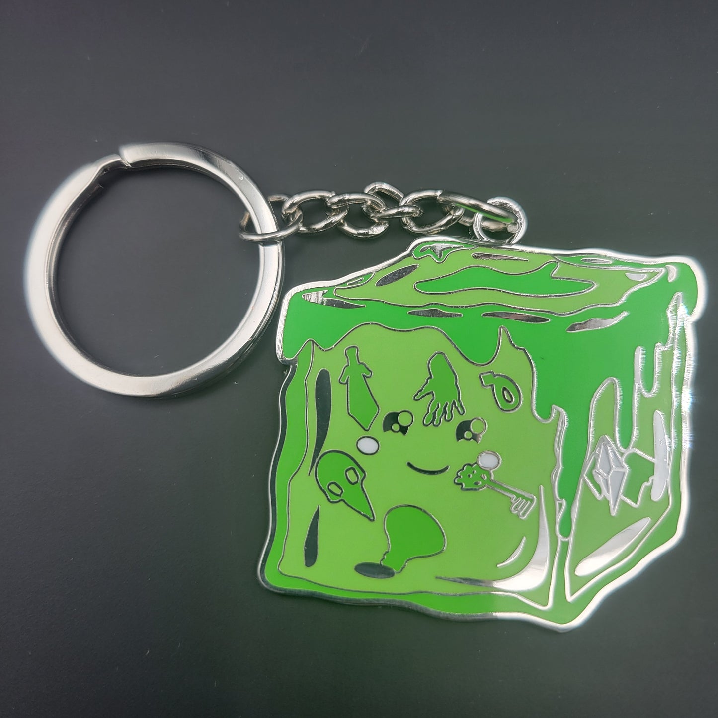 Hard Enamel Keychain - Gelatinous Cute