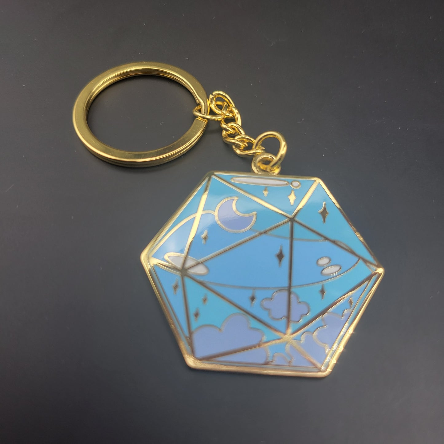 Hard Enamel Keychain - Dreamy D20