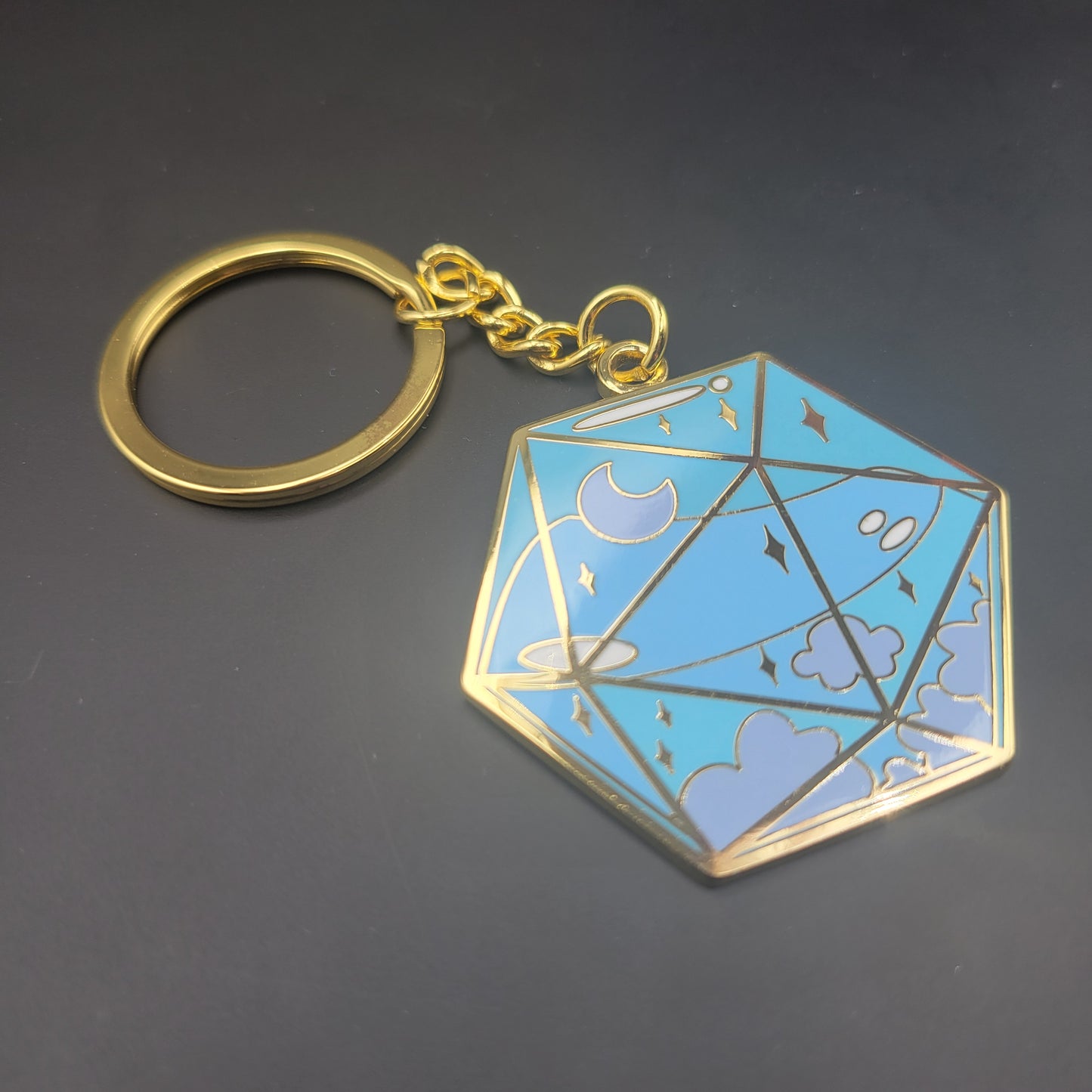 Hard Enamel Keychain - Dreamy D20