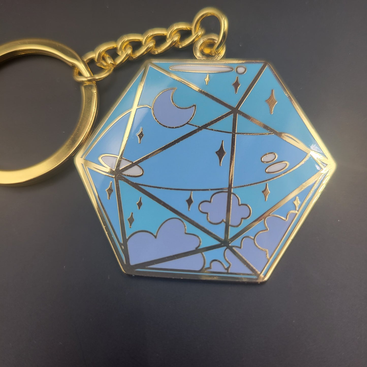 Hard Enamel Keychain - Dreamy D20