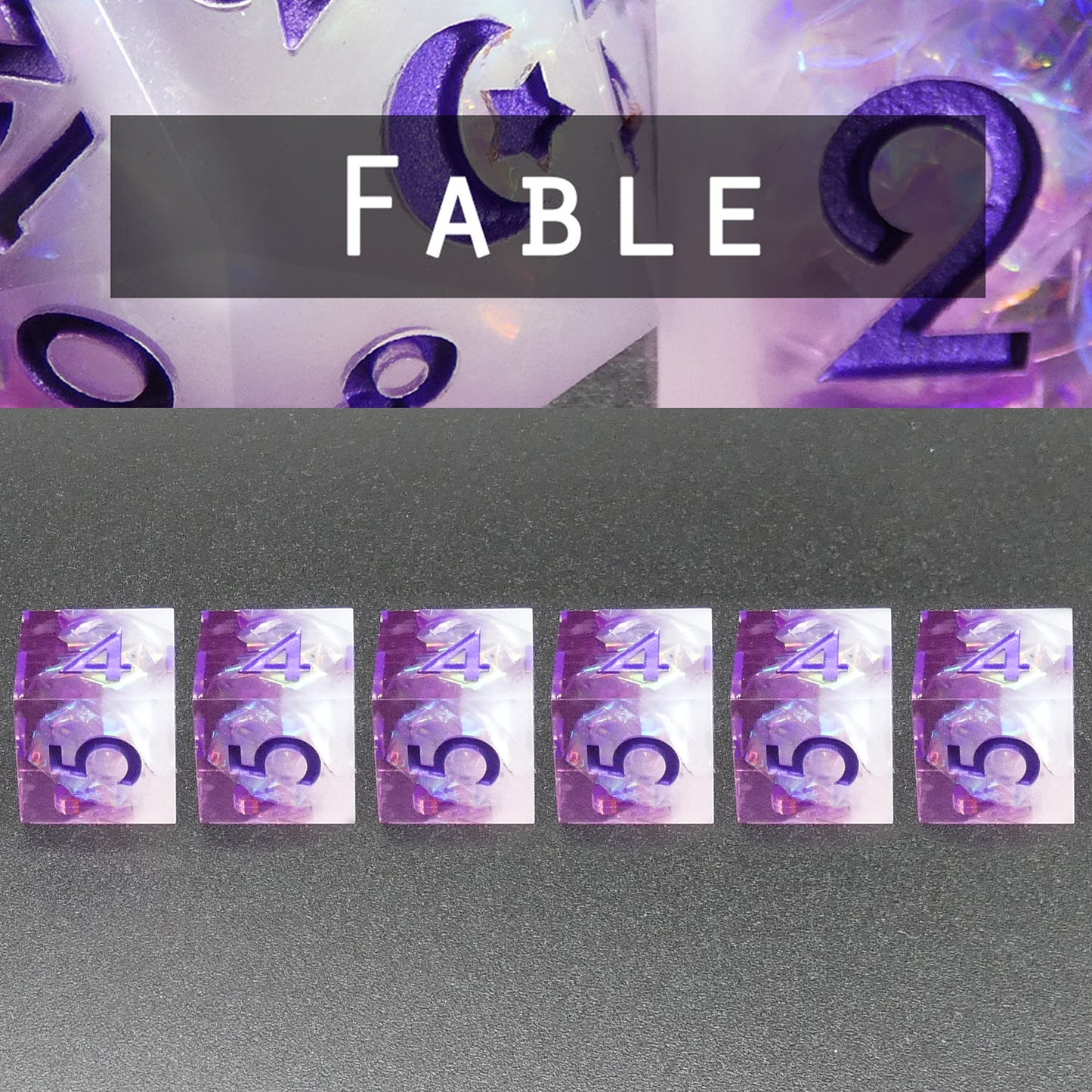 Fable First Edition - Set of 6D6's
