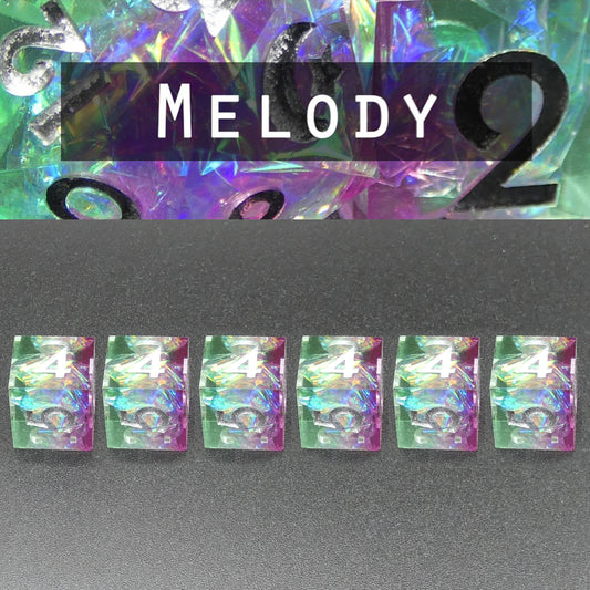 Melody First Edition - Set of 6D6's