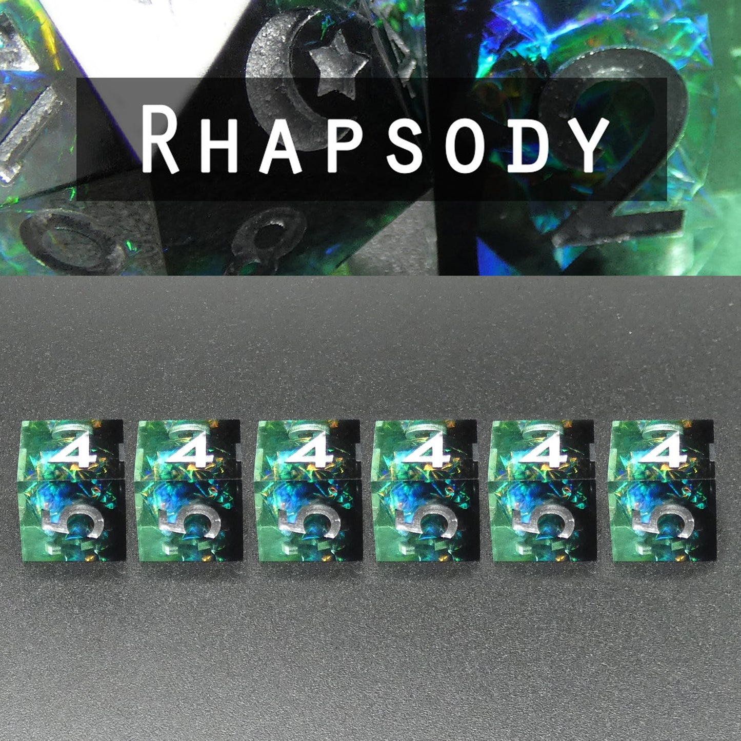 Rhapsody First Edition - Set of 6D6's