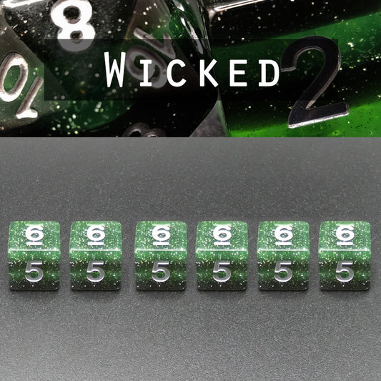 Wicked - Set of 6D6's